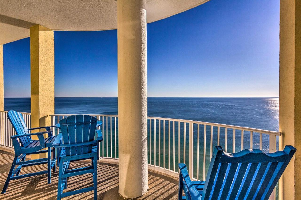 Beachfront Condo With Resort Amenities And Ocean Views Panama City Beach Eksteriør billede