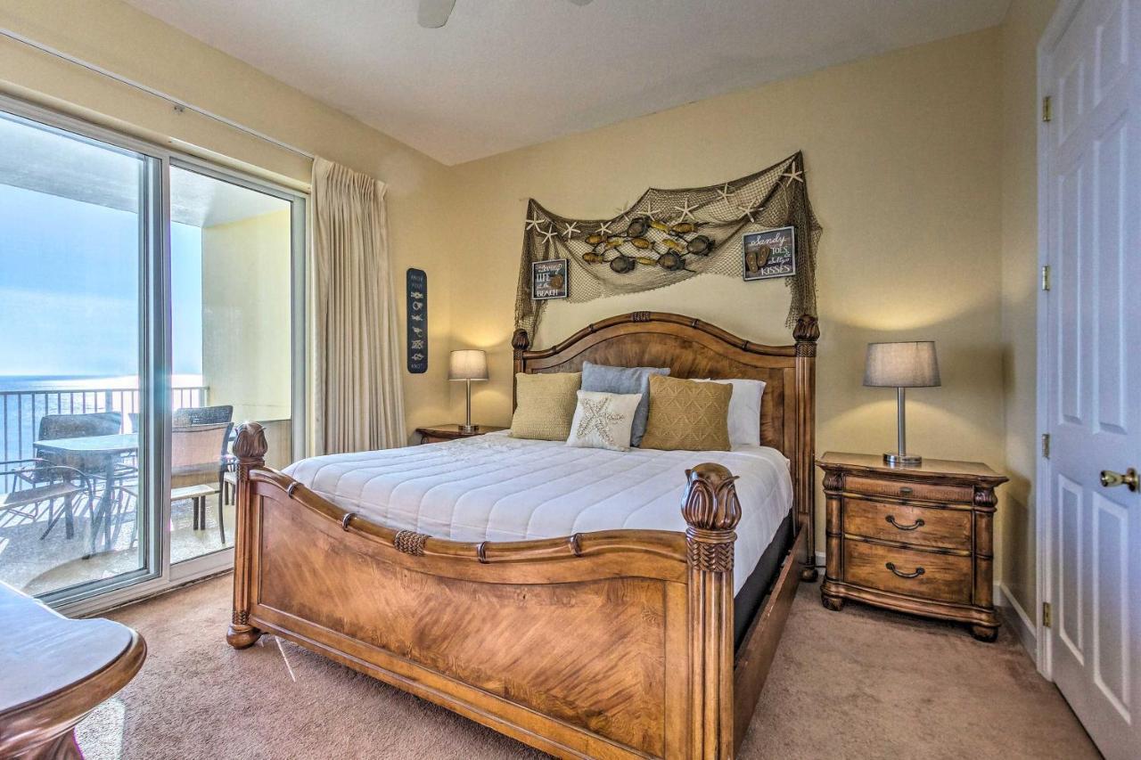 Beachfront Condo With Resort Amenities And Ocean Views Panama City Beach Eksteriør billede