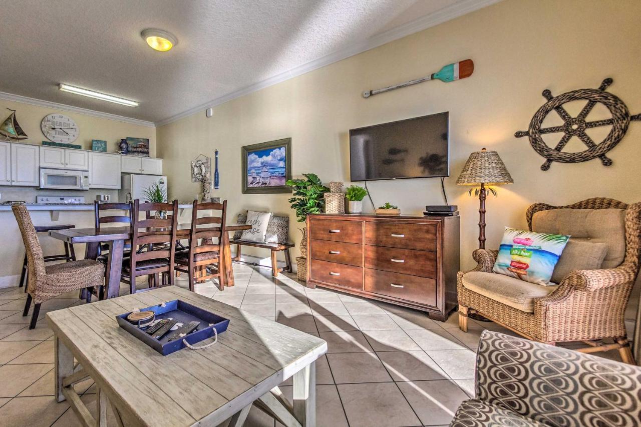 Beachfront Condo With Resort Amenities And Ocean Views Panama City Beach Eksteriør billede
