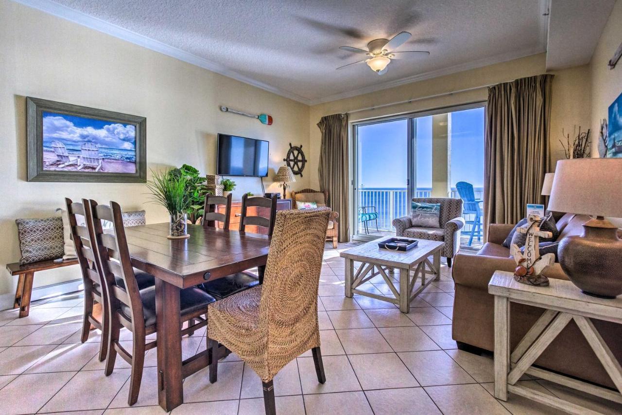 Beachfront Condo With Resort Amenities And Ocean Views Panama City Beach Eksteriør billede