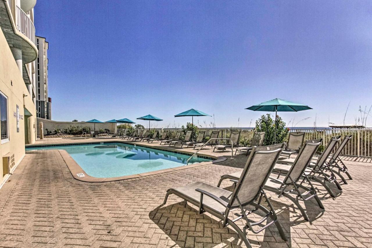 Beachfront Condo With Resort Amenities And Ocean Views Panama City Beach Eksteriør billede