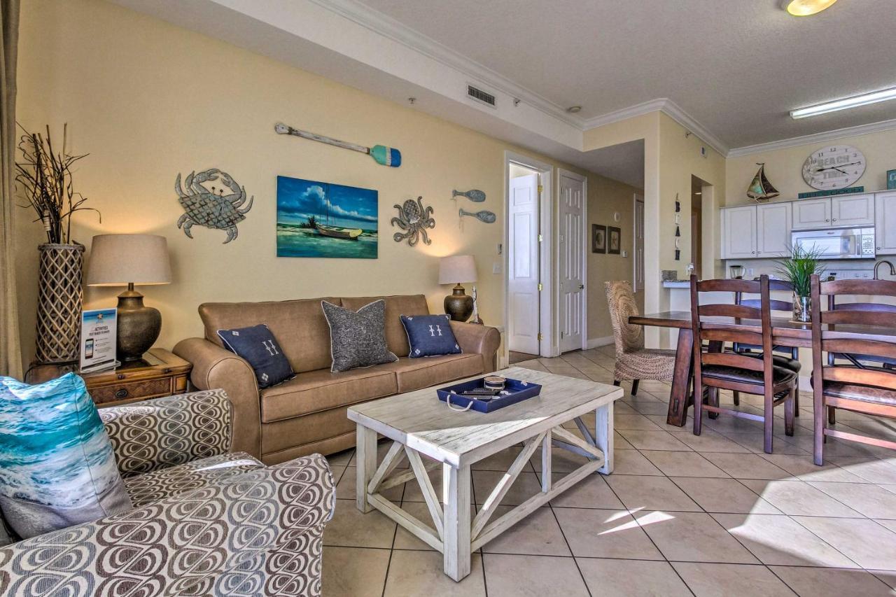 Beachfront Condo With Resort Amenities And Ocean Views Panama City Beach Eksteriør billede